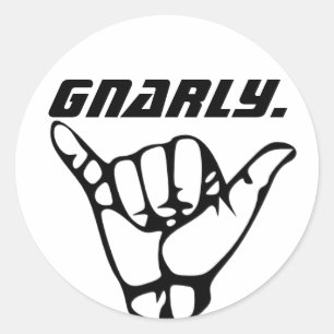 Gnarly sticker