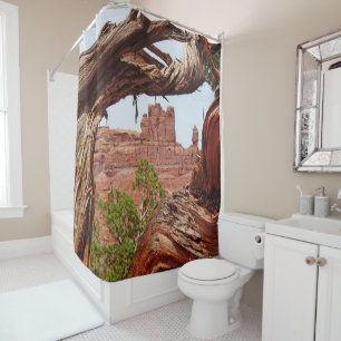 Gnarly Tree Fine Art Photo Shower Curtain