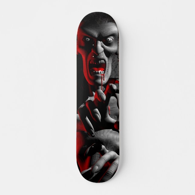 Gnarly zombie skateboard (Front)