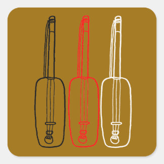 Gnawa Gambri Square Sticker