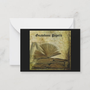 Gnawbone papers book marks note cards