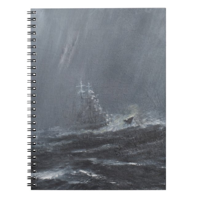Gneisenau Storm in the North Sea 1940. 2006 Notebook (Front)