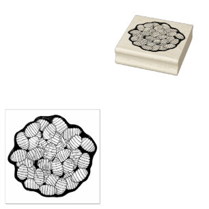 Gnocchi Italian Cuisine Food Potato Dumpling Pasta Rubber Stamp