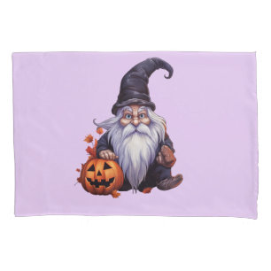 Gnom gnome Halloween Pillowcase