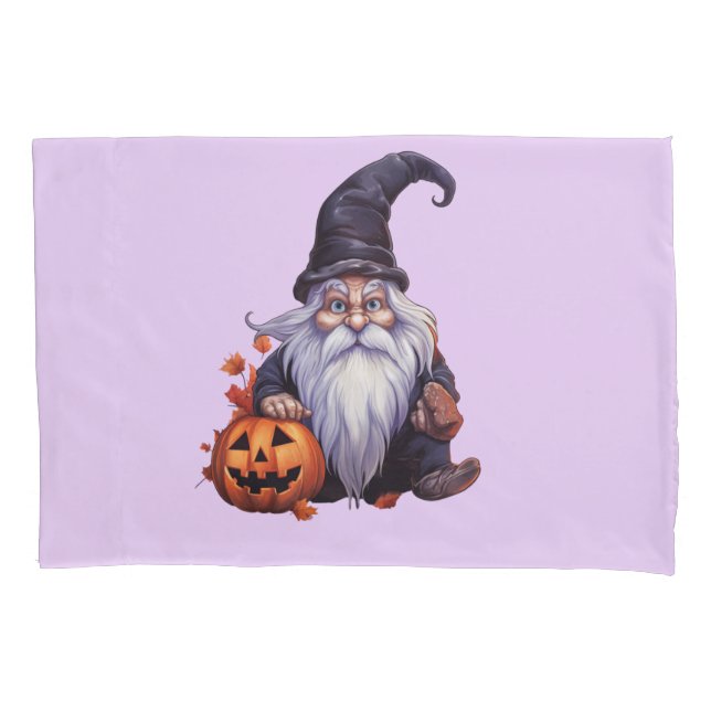 Gnom gnome Halloween Pillowcase (Front)
