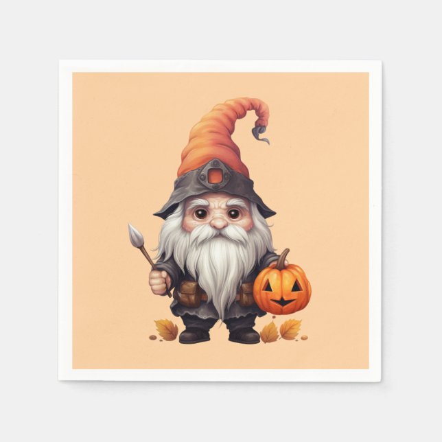Gnom gnome napkin (Front)
