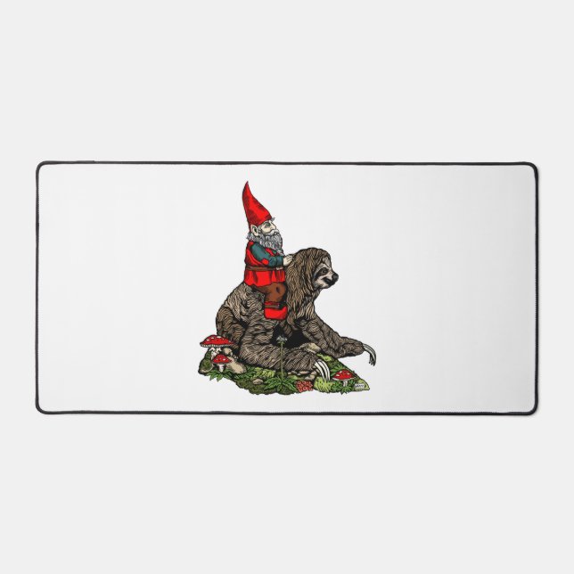 Gnome à cheval sur une parcelle (Recto)