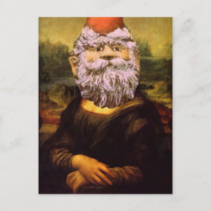 Gnome-A-Lisa Postcard