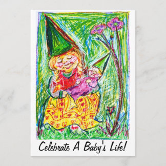 Gnome Baby Shower Invitations