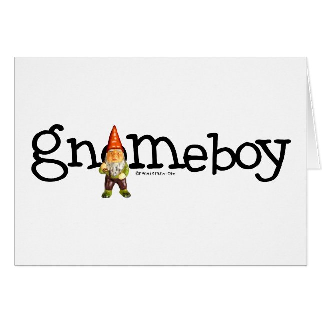 Gnome Boy (Front Horizontal)