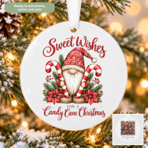 Gnome Canne de Bonbon Noël