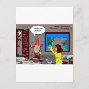 Gnome Cartoon Funny Gifts Tees Mugs Cards Etc