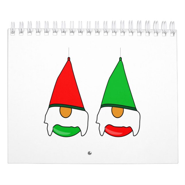 Gnome Christmas Bauble Calendar (Cover)