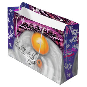 Gnome Christmas Gift Bag