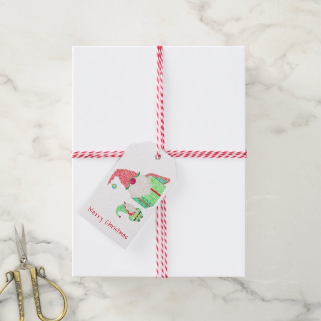 Gnome Christmas Gift Tags (With Twine)