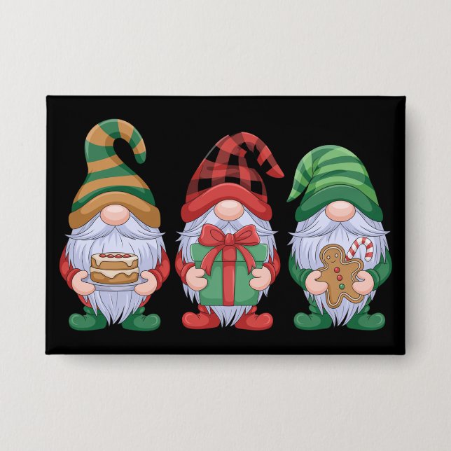 Gnome Christmas Gnomes Cute Gnomies Holidays  (Front)