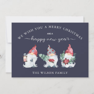 Gnome Christmas Holiday Card