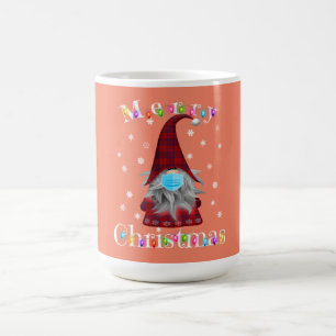 Gnome Christmas Pyjamas Face Mask - Garden Gnome Coffee Mug