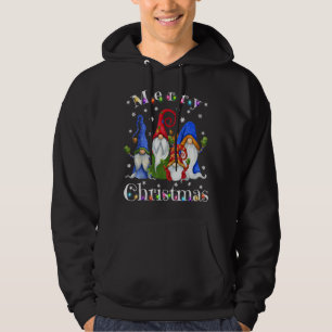 Gnome Christmas Pyjamas - Garden Gnome Merry Chris Hoodie