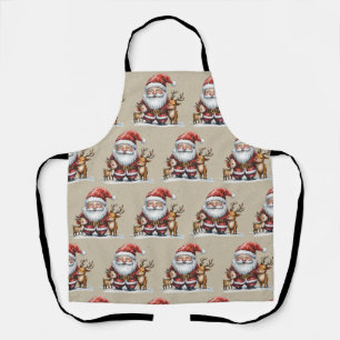 Gnome Christmas Winter Season Gnomes Lover Holiday Apron