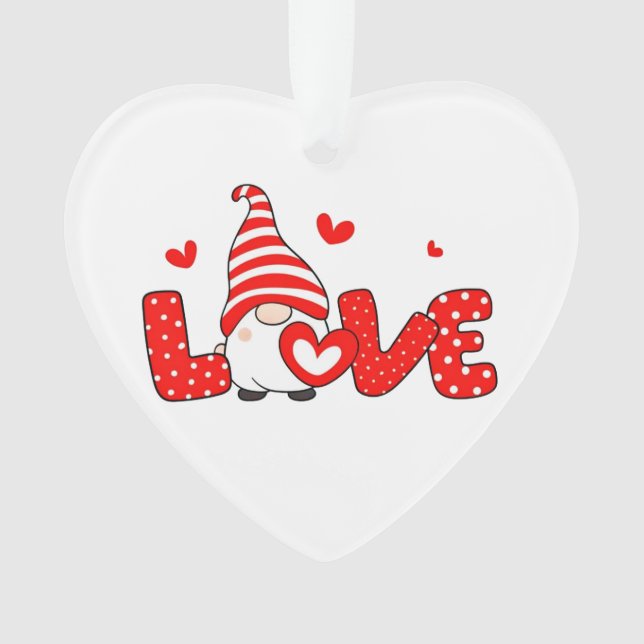 gnome de la Saint-Valentin (devant)