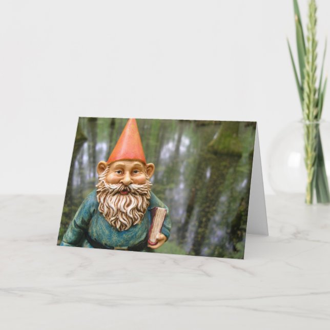 Gnome de marais, Cartes de voeux vierges (Devant)