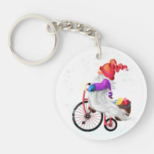 Gnome de Noël avec Porte - clé cadeau