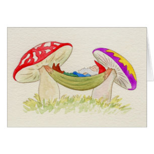 Gnome dormant sur l'hamac