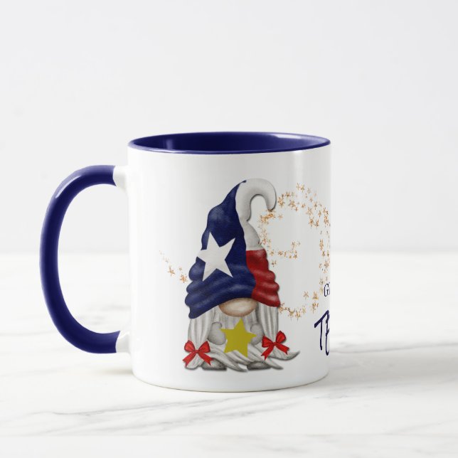 Gnome du Texas Star Swirl Mug (Gauche)