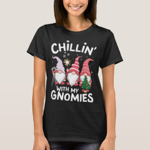 Gnome Family Christmas Chillin With My Gnomies _1 T-Shirt