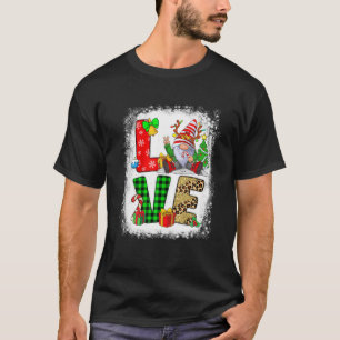 Gnome Family Christmas For Women Men LOVE Gnome   T-Shirt