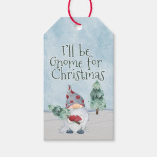 Gnome for Christmas Gift Tags