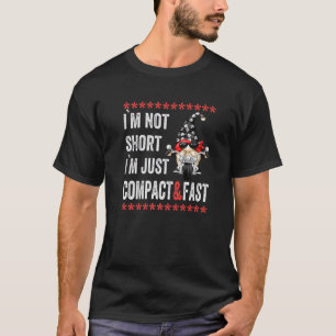 Gnome For Retired Biker Motorcycle Men And Garden T-Shirt