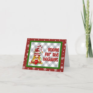 Gnome for the Holidays Card