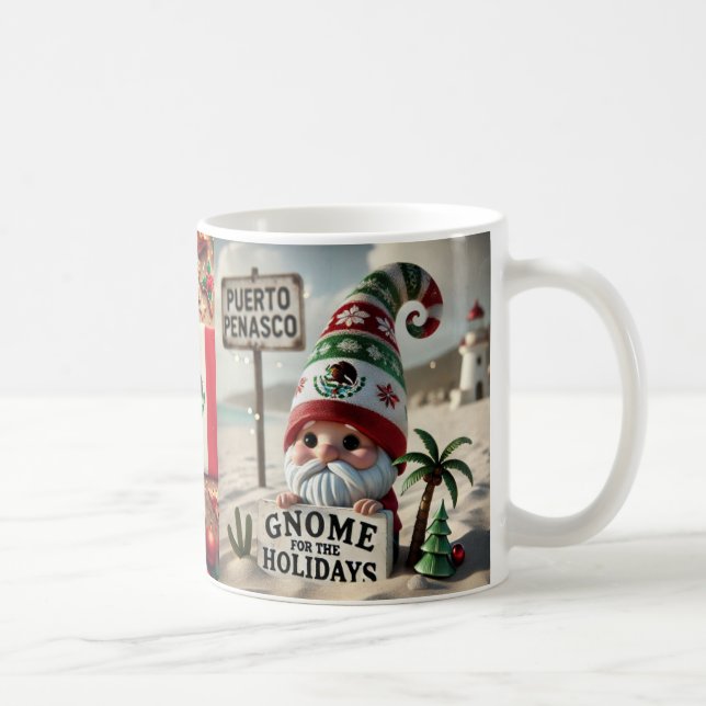 Gnome For The Holidays- Puerto Penasco Coffee Mug (Right)