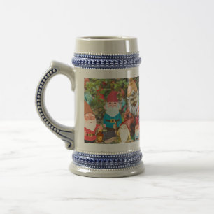 Gnome Garden Beer Stein