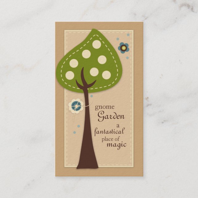 Gnome Garden Business Cards (Front)