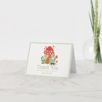 Gnome Garden Mushroom Green Boy Baby Shower
