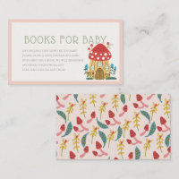 Gnome Garden Mushroom Pink Book Request