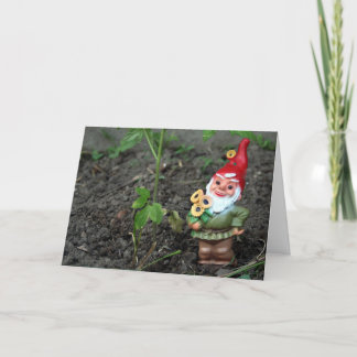 Gnome Get Well Card