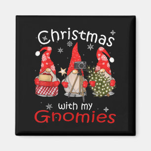 Gnome Gifts Funny Family Christmas Shirts Women 20 Magnet