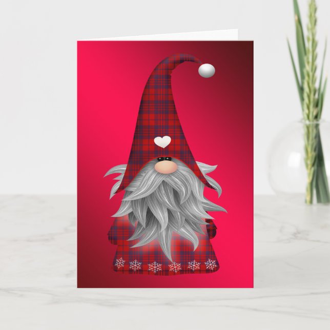 Gnome Greeting Card (Front)
