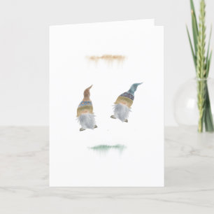 Gnome greeting card - blank