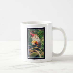 Gnome Hangs Around Succulents Coffee Mug