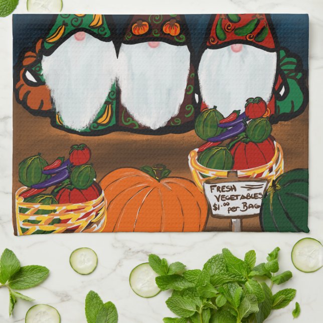 GNOME             KITCHEN TOWEL (Folded)