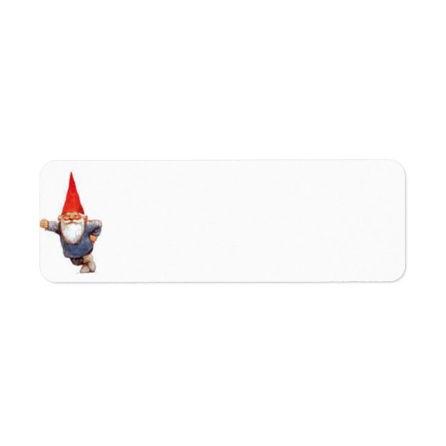 Gnome Label (Front)