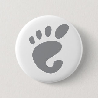 Gnome - Linux - OSS FSF 2 Inch Round Button