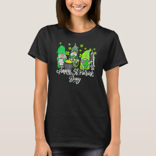 Gnome Nurses Saint Pattys Scrub Nurse St Patricks  T-Shirt