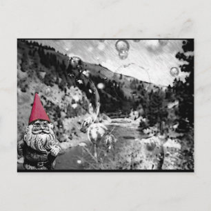 Gnome on the Roam Post Card