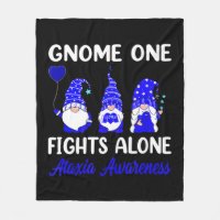 Gnome One Fights Alone Blue Ribbon Ataxia Awarenes